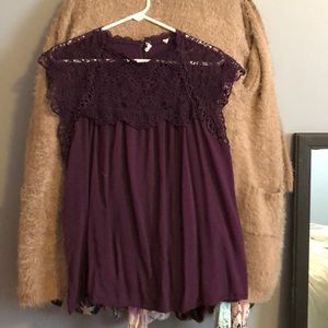 Barely worn purple blouse